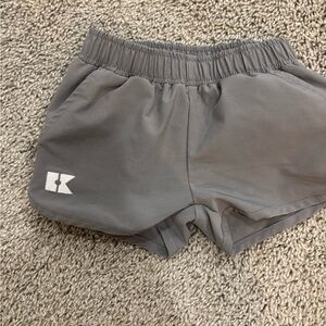 Courtside Kids Charcoal Gray Shorts